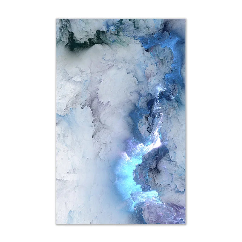 Abstract Cloud Poster Modular Wall Art