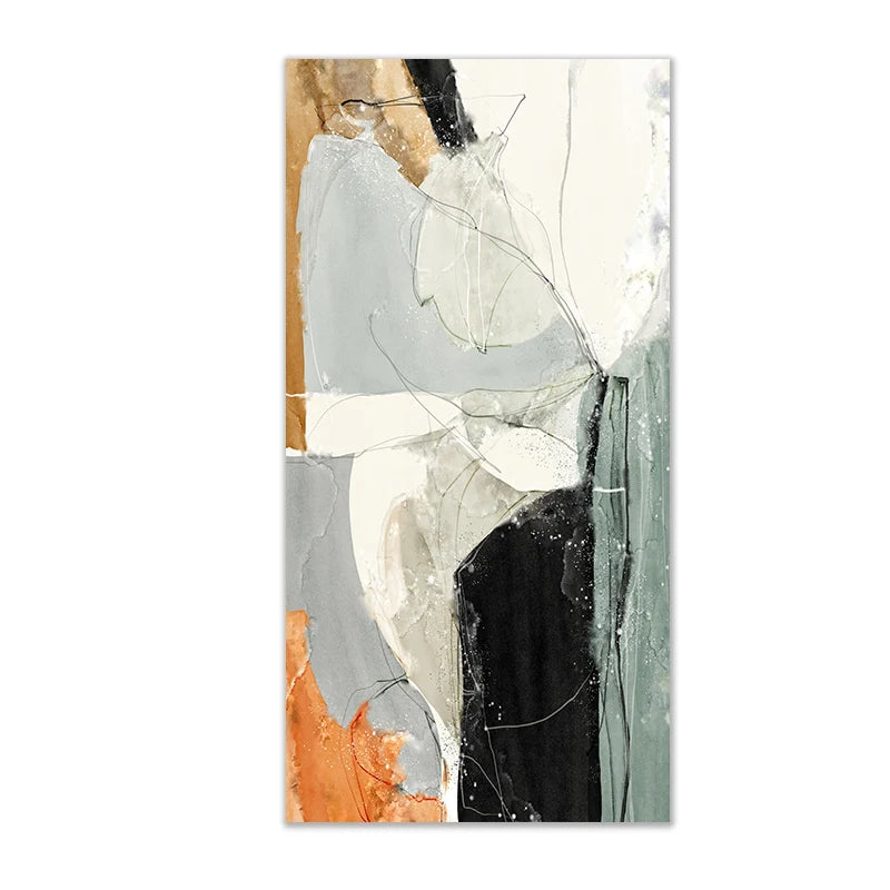 Modern Luxury Colorful Stone Canvas Posters
