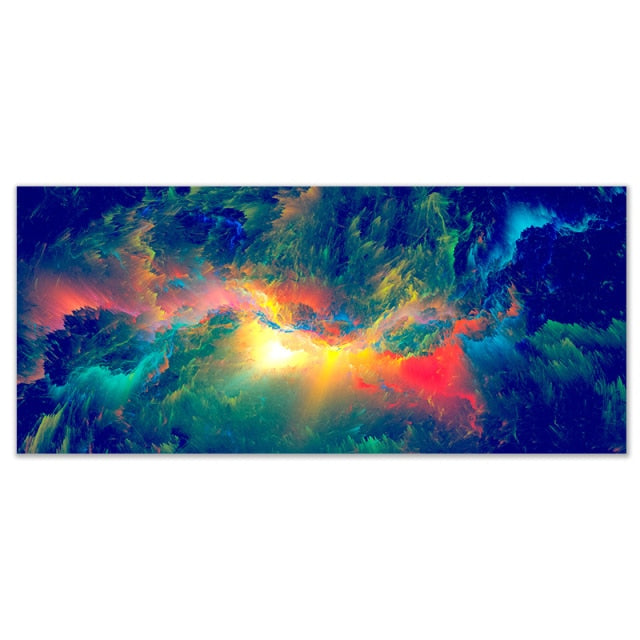 Abstract Fusion Cloud Wall Art Canvas Painting Prints
