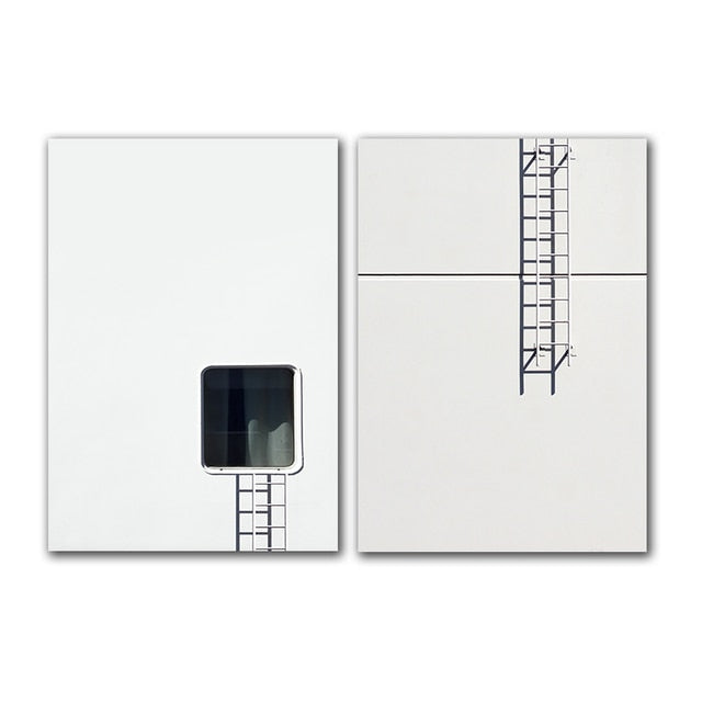 Stepladder Nordic Wall Art