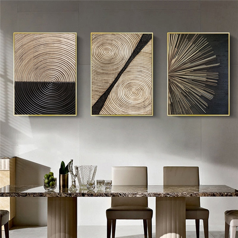Modern Abstract Prints Canvas Wall Art