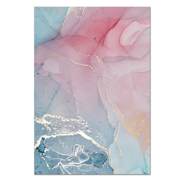 Abstract Colorful Waterproof Canvas Prints for Living Room