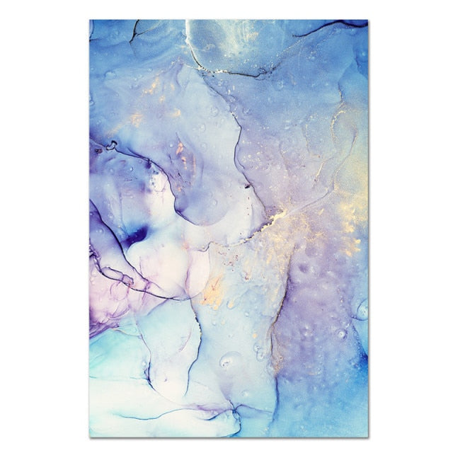 Abstract Colorful Waterproof Canvas Prints for Living Room