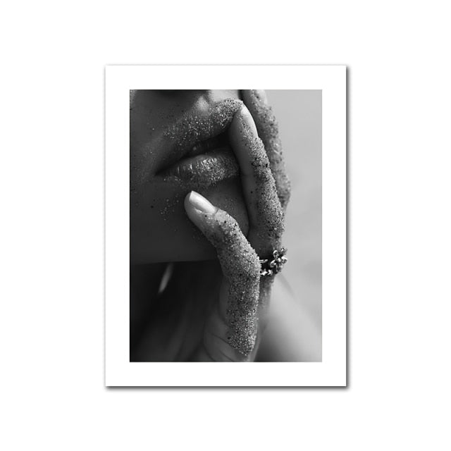 Black & White Retro Canvas Pictures