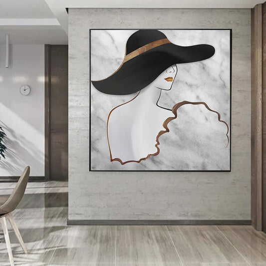 French Style Girl Pictures Aesthetic Room Decor Wall Art