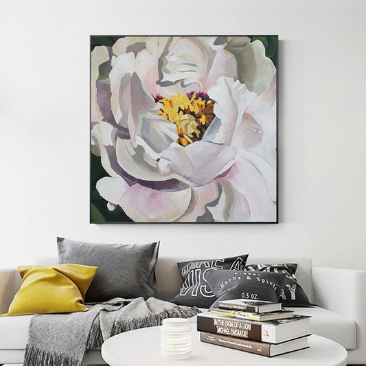 Creative Oil Painting Flowers Canvas Prints