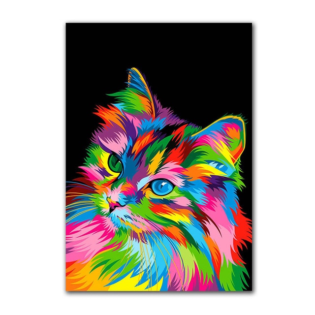 Colorful Animal Pop Wall Art