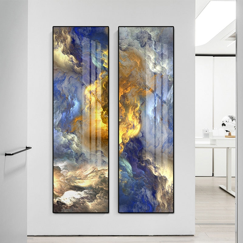 Auspicious Clouds Skyscape Canvas Poster Wall Art