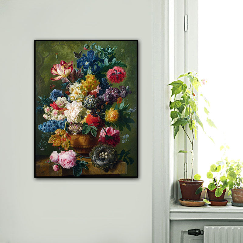 Classic Rose Oil Painting Canvas Wall Art