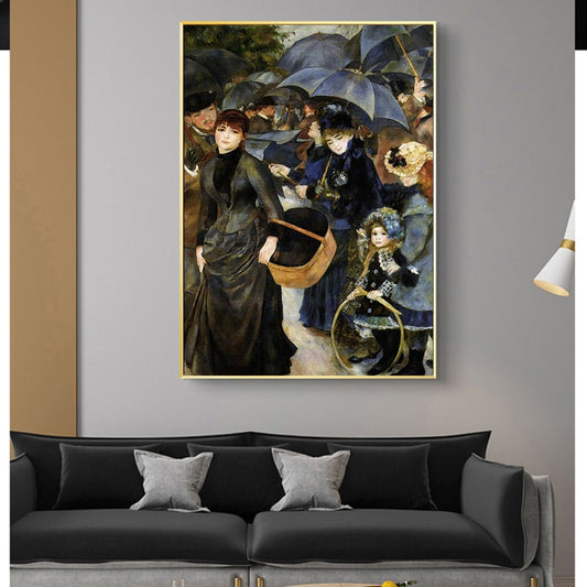 Vintage Oil Painting Canvas Wall Art