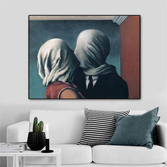 The Lovers Famous Painting Reproduction