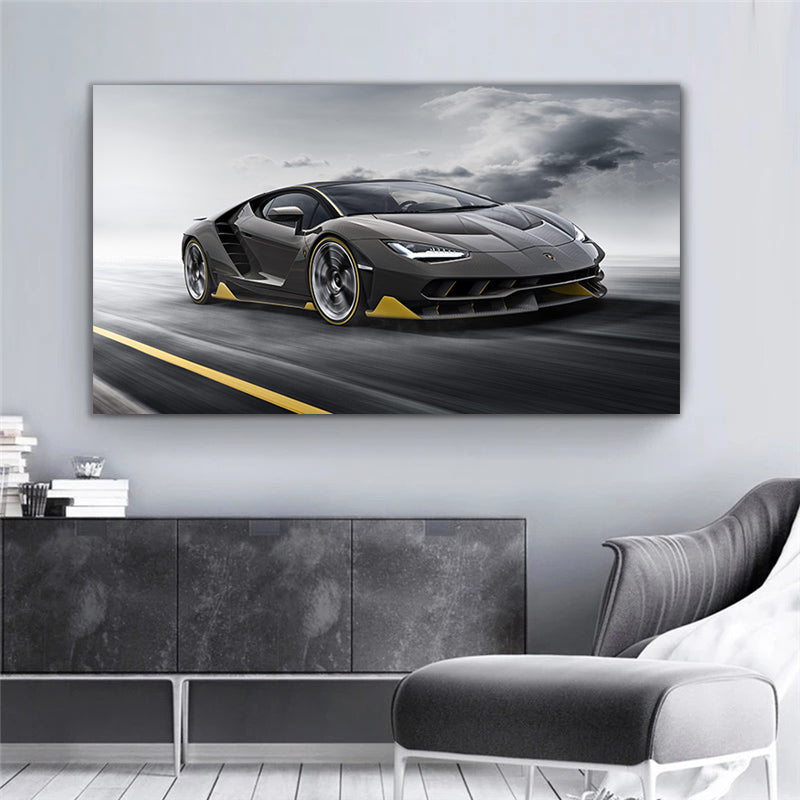 Modern Lamborghini Centenario Canvas Print